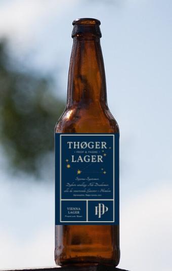 Lancering af Thøger Lager – Specialøl lavet særligt til lejligheden. Kun 150 flasker